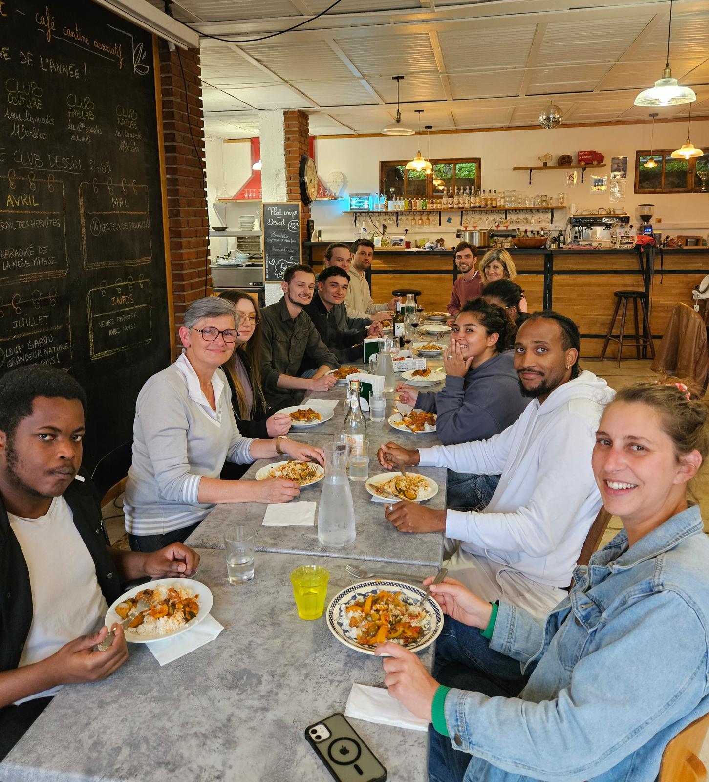 Visite de groupe sur le domaine de L'Hermitage
